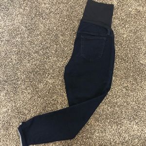 a glow full panel maternity jeans